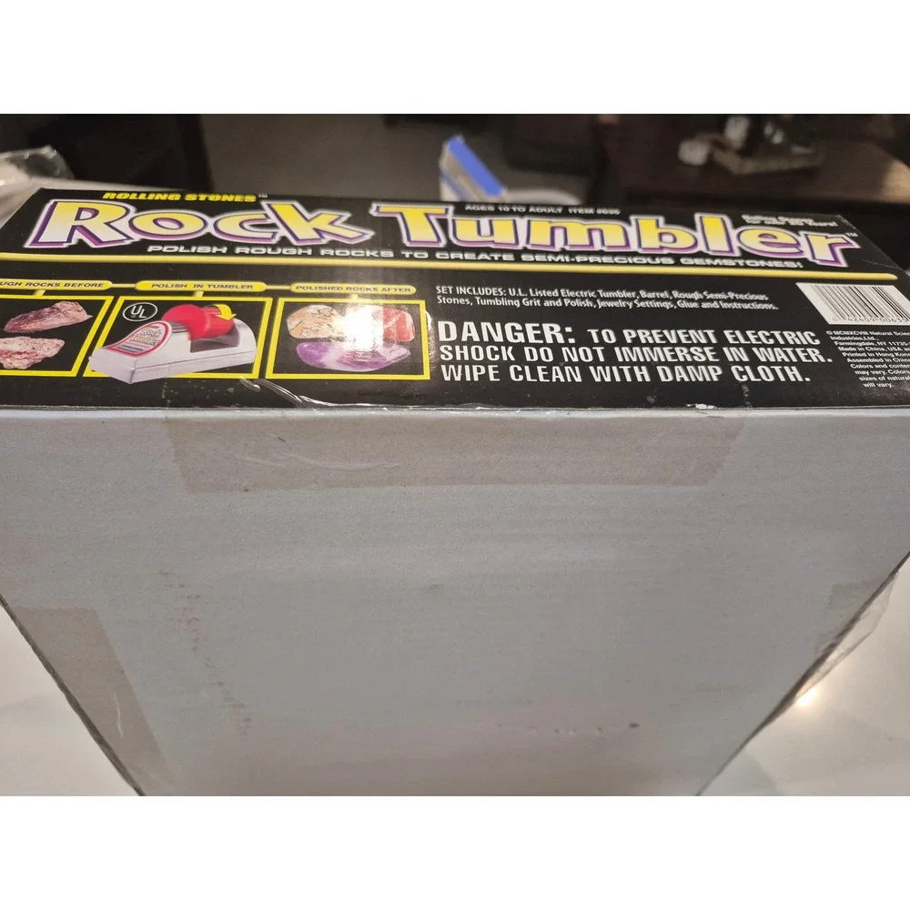 Rolling Stones Rock Tumbler Kit NSI Item 635‎ Electric Stone Polisher New Box
